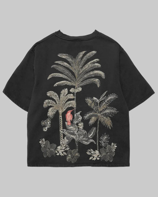 Tricou Oversized Palm Island