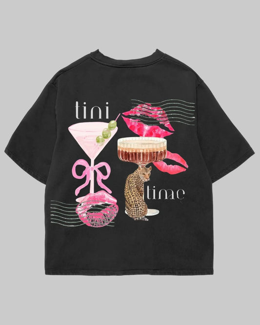 Tricou Oversized Tini Time