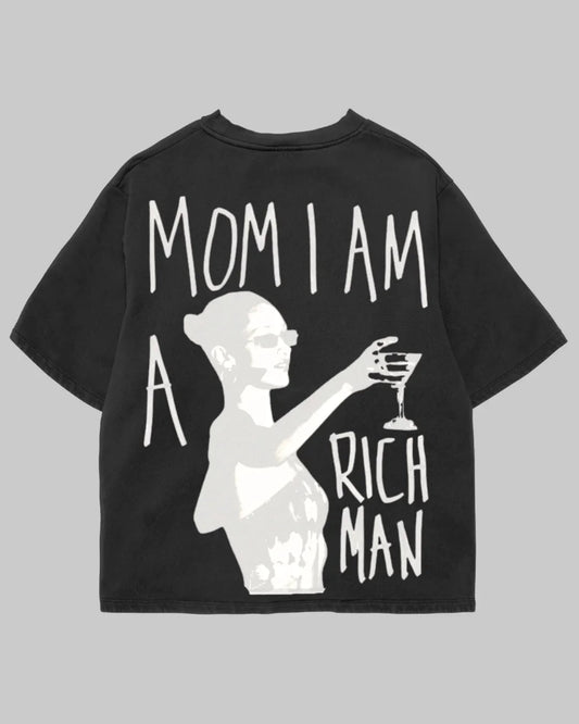 Tricou Oversized Rich man