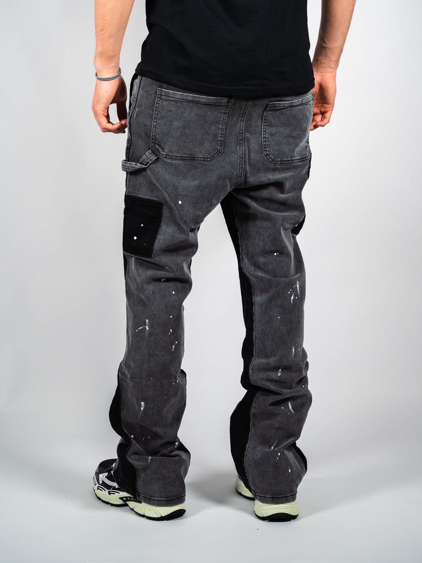 Flared Granite Denim