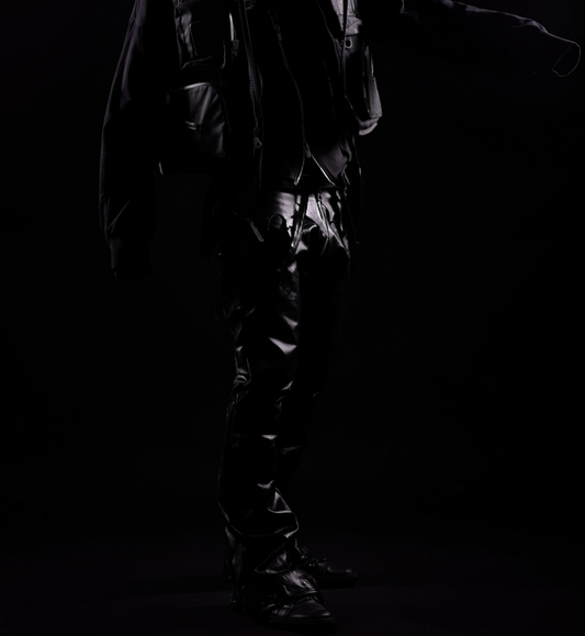 Cipher 9 Leather Jeans