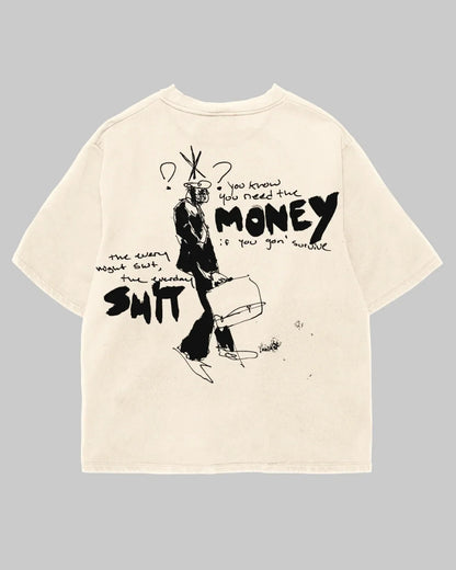 Tricou Oversized Money