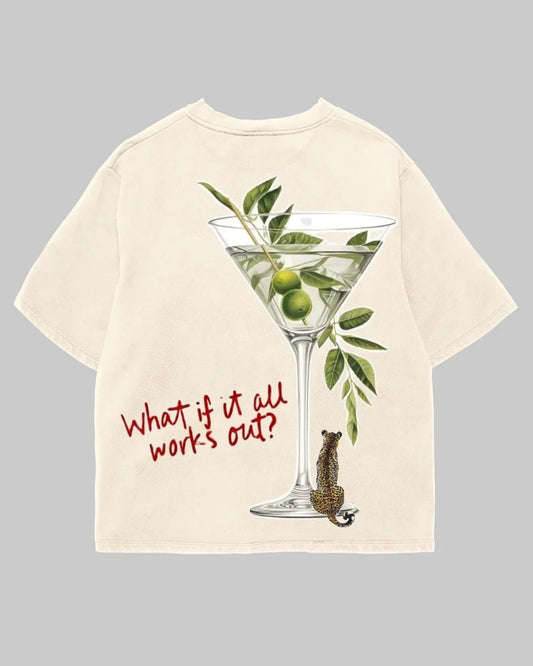 Tricou Oversized Working Martini