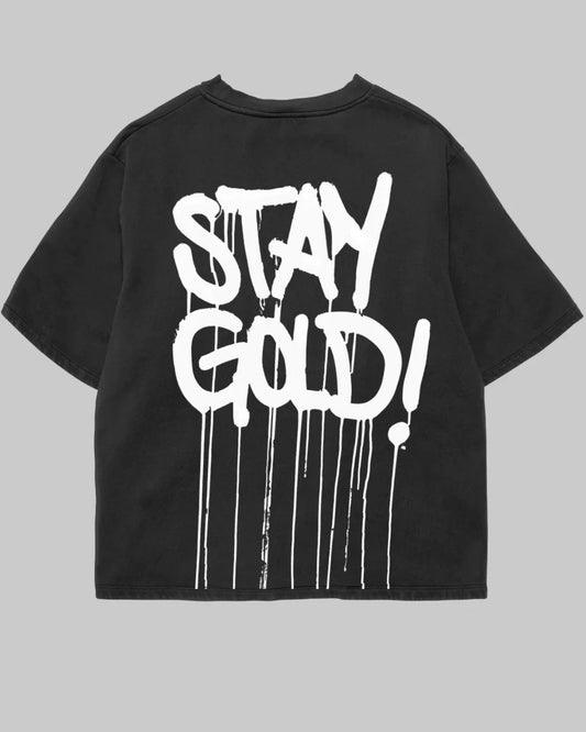 Tricou Oversized Gold