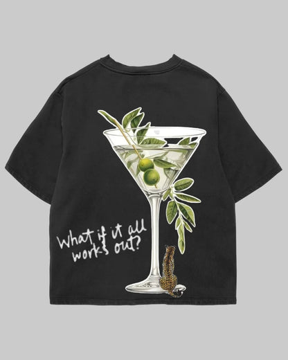 Tricou Oversized Working Martini
