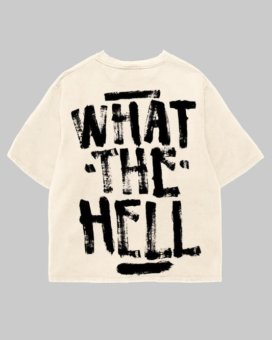 Tricou Oversized WHAT