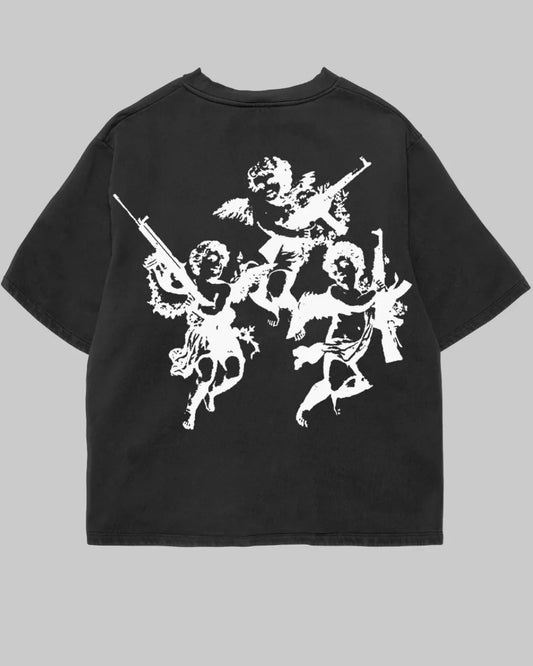 Tricou Oversized Angels Death