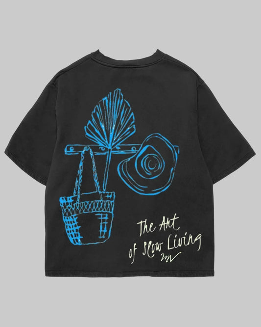 Tricou Oversized Slow Living