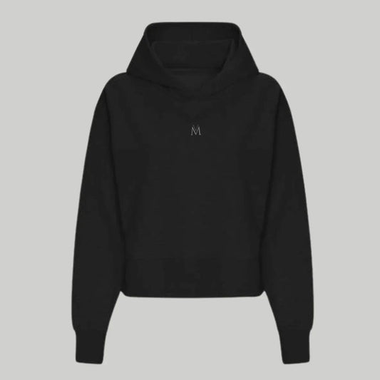 Hanorac Cropped MV Black