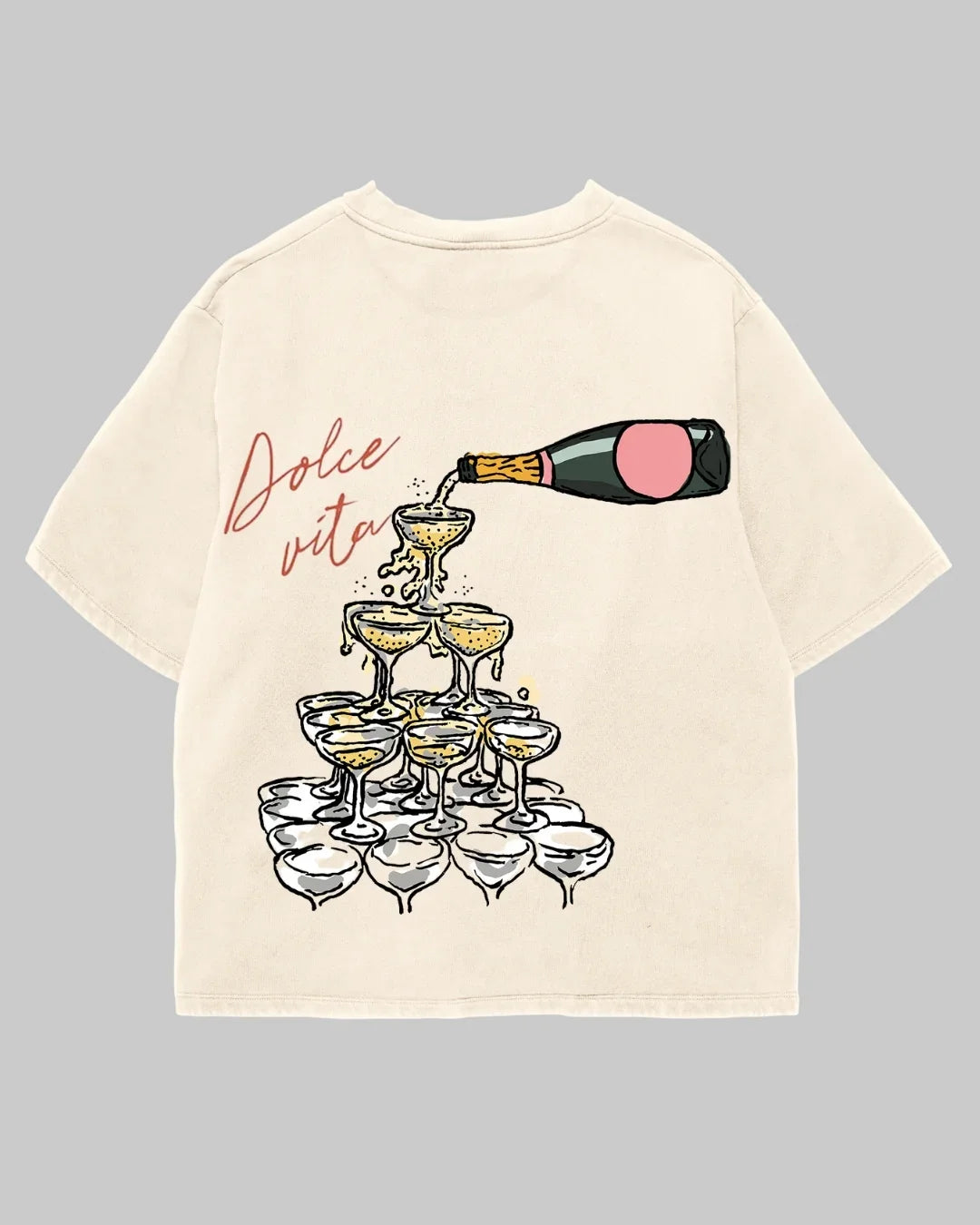 Tricou Oversized Tower