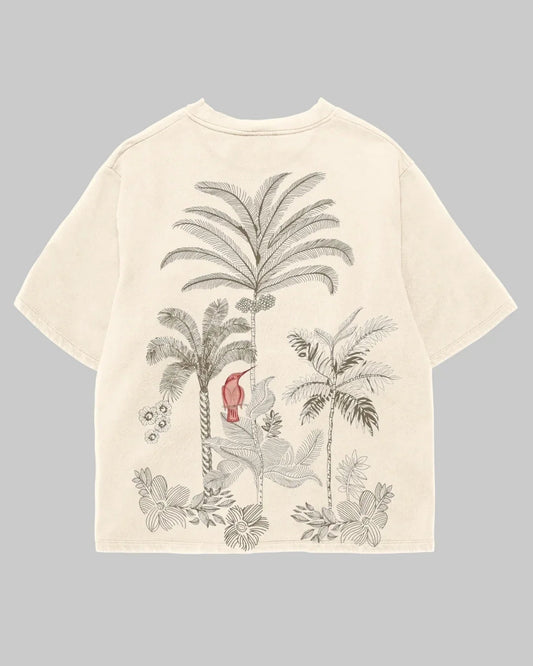 Tricou Oversized Palm Island