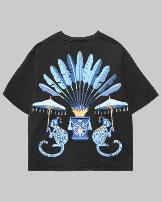 Tricou Oversized Monkey Palm