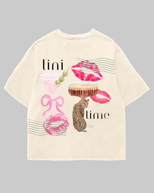 Tricou Oversized Tini Time