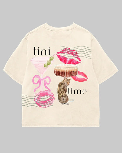 Tricou Oversized Tini Time