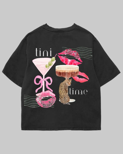 Tricou Oversized Tini Time