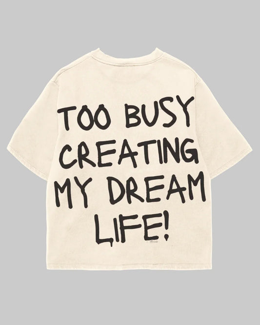 Tricou Oversized Dream life