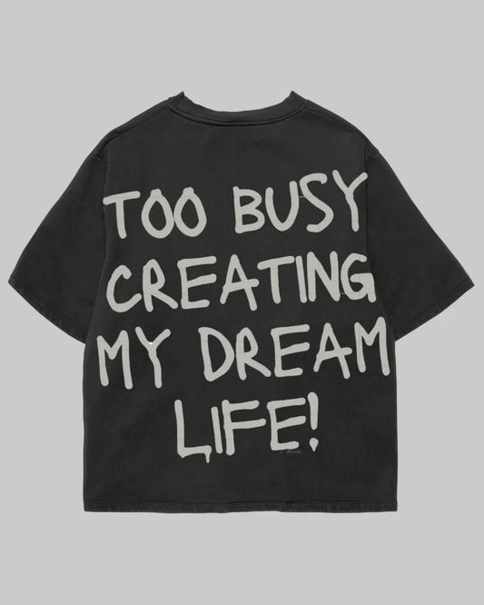 Tricou Oversized Dream life
