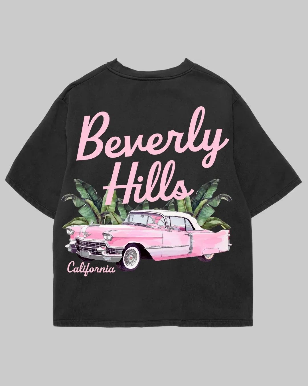 Tricou Oversized Beverly Hills