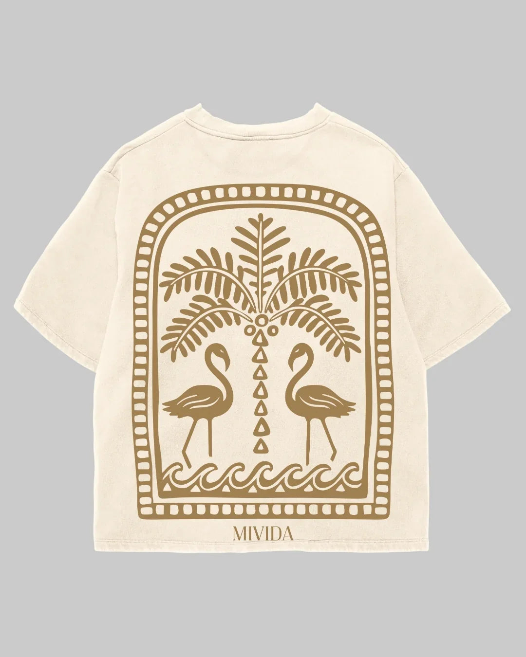 Tricou Oversized Palm Trees