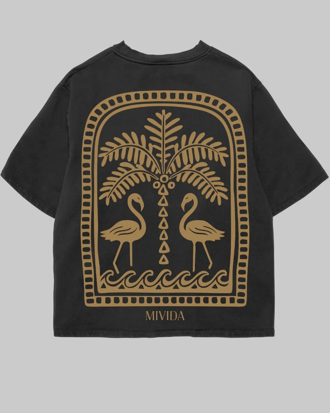 Tricou Oversized Palm Trees