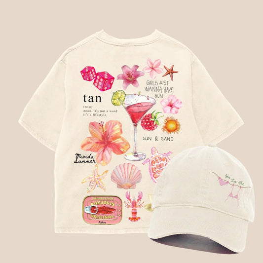 Tricou Oversized & Cap Sun Combo