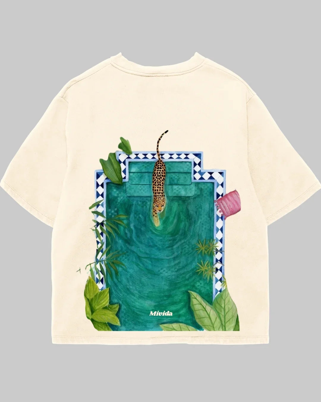 Tricou Oversized Tropical