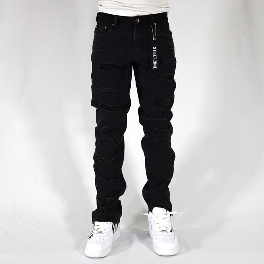 Black Distressed jeans