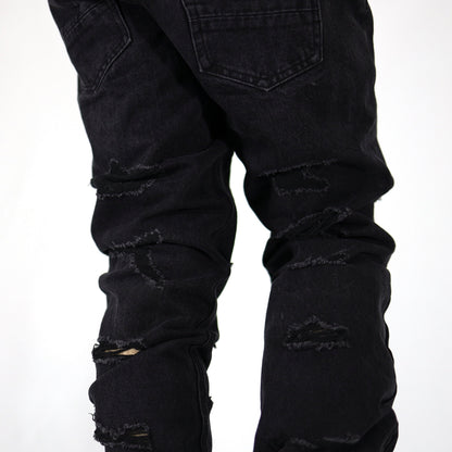 Black Distressed jeans