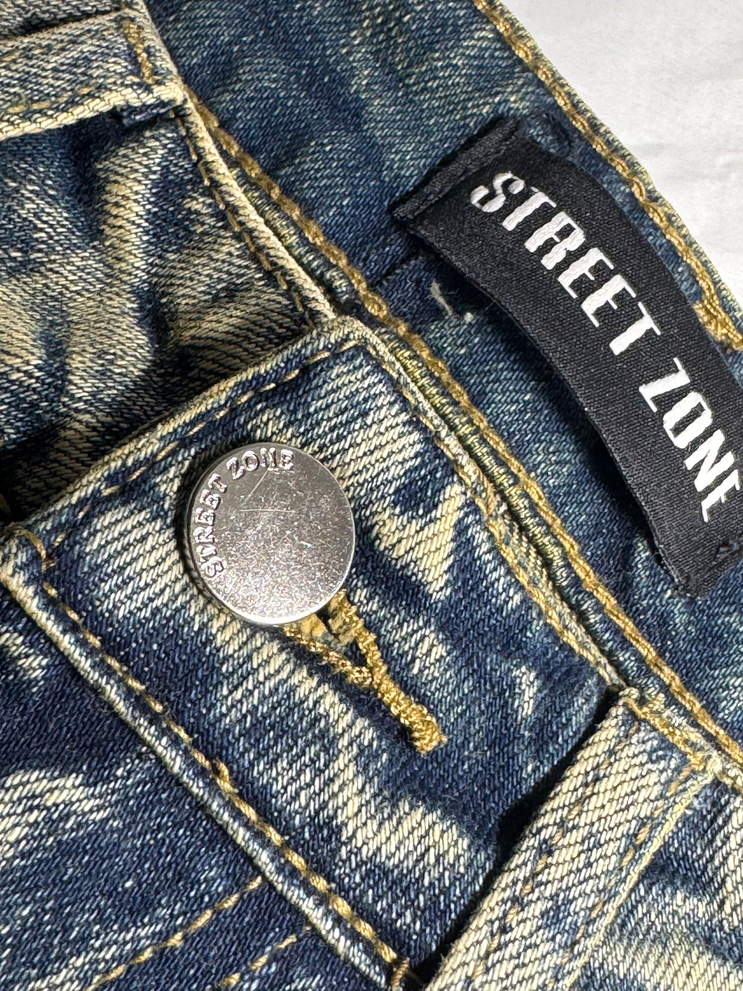 STREETZONE BLUE FLARE JEANS