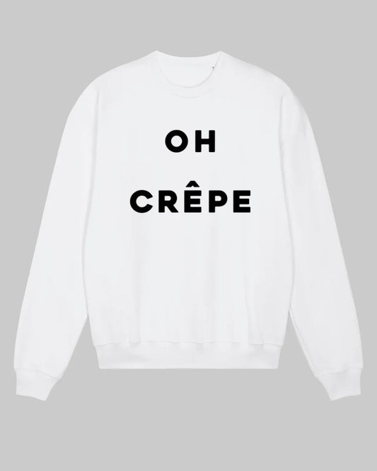 Crêpe Sweatshirt