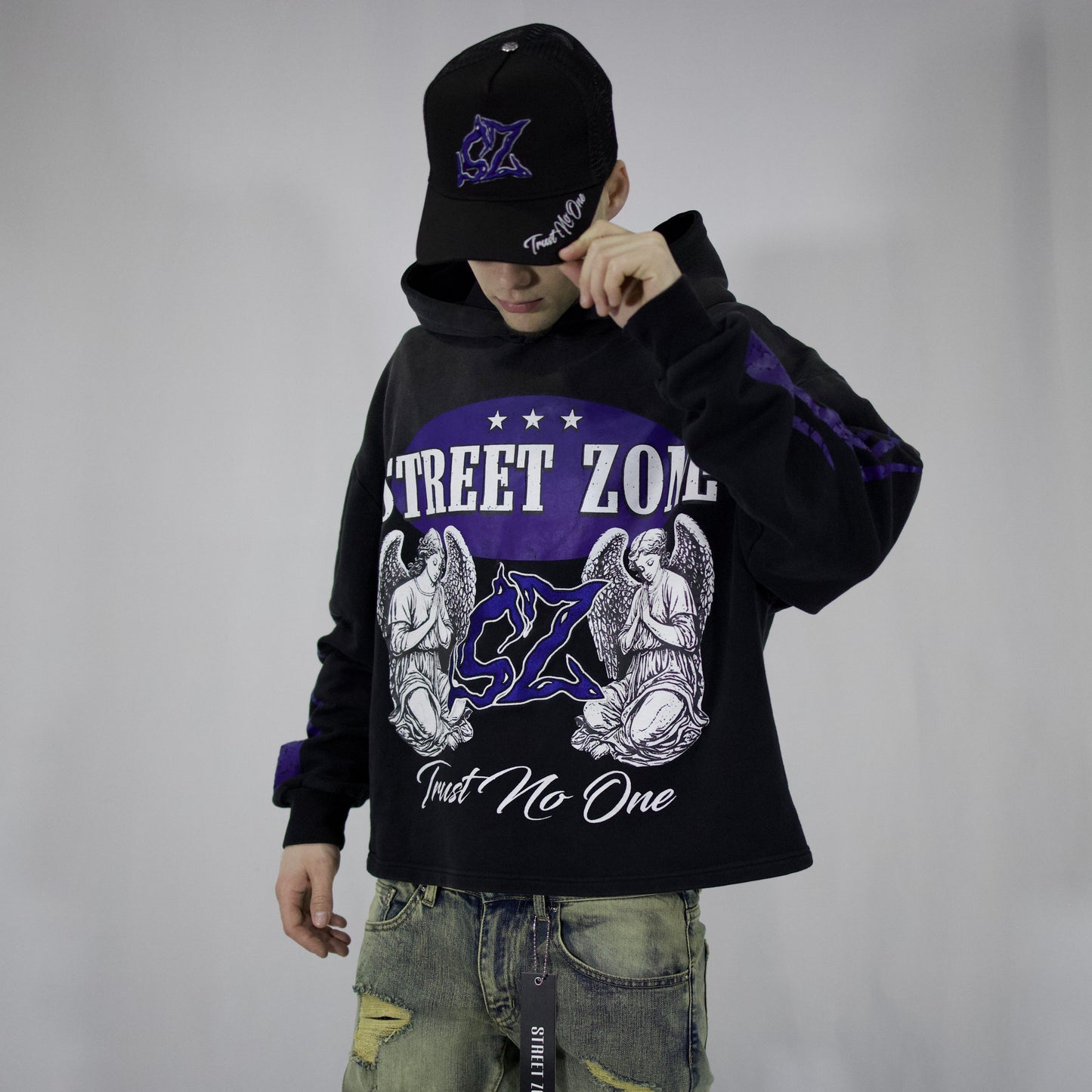 𝓣𝓻𝓾𝓼𝓽 𝓝𝓸 𝓞𝓷𝓮 hoodie