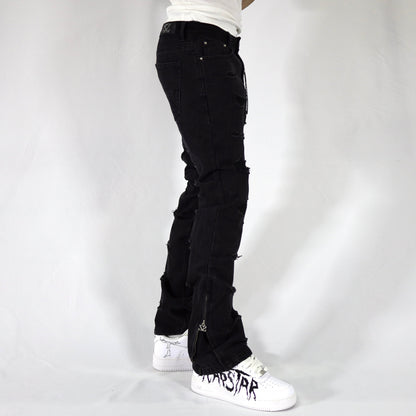 Black Distressed jeans