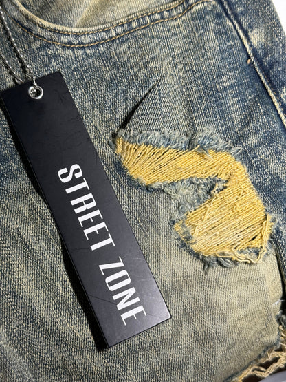 STREETZONE BLUE FLARE JEANS