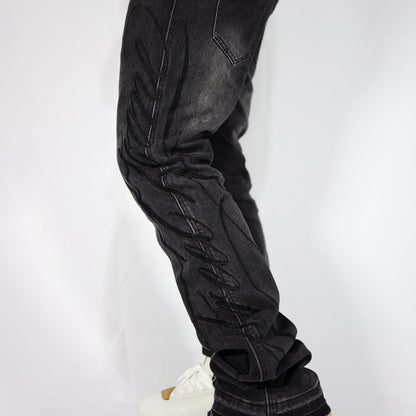 𝓢𝓽𝓻𝓮𝓮𝓽𝓩𝓸𝓷𝓮 flare jeans
