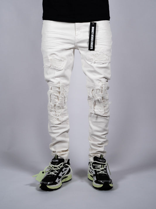 Clean White Denim