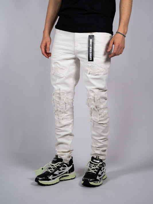 Clean White Denim