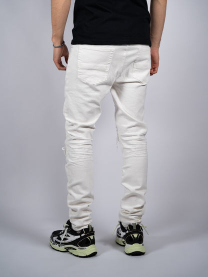 Clean White Denim