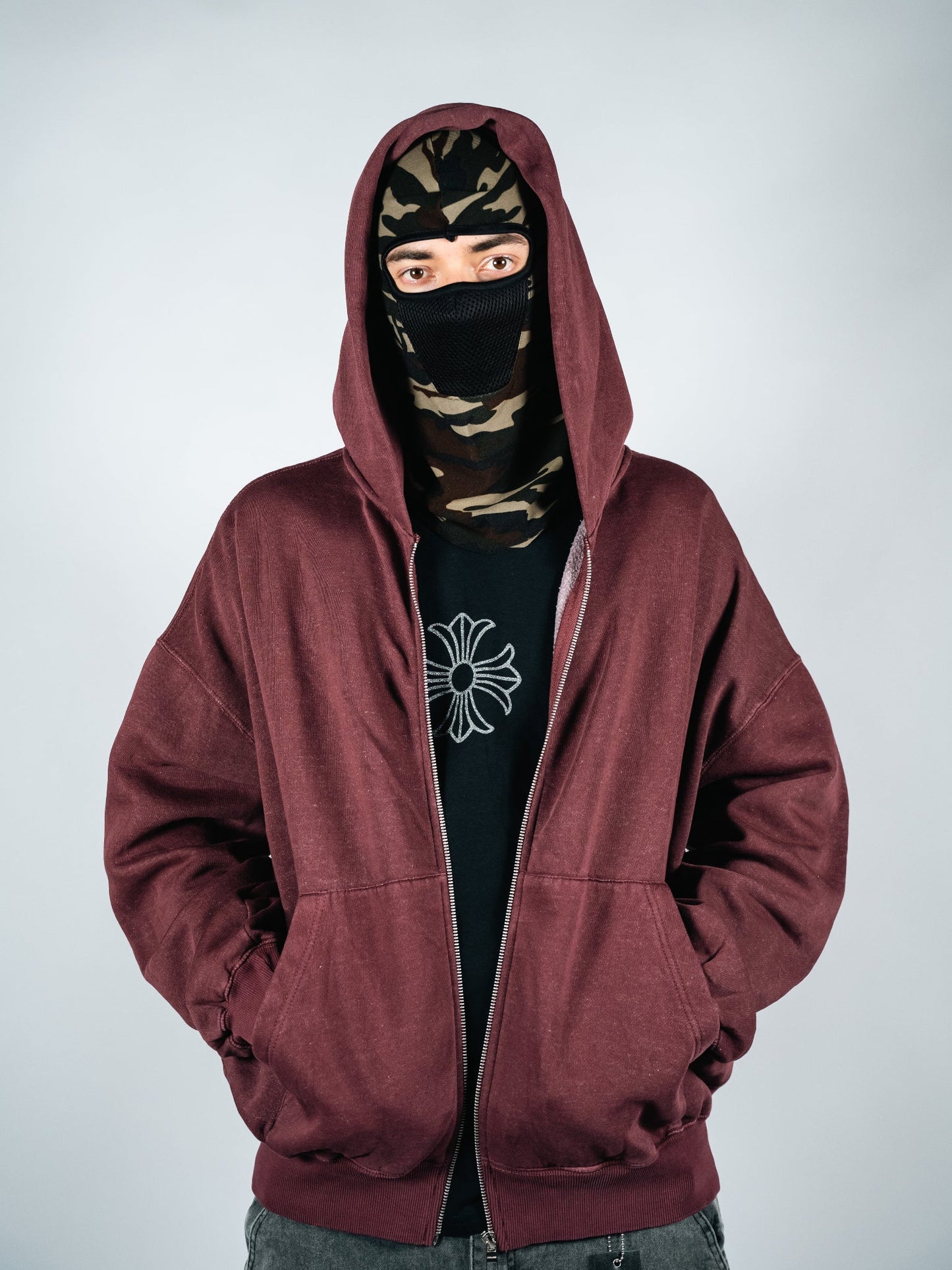 Hanorac Zip Up MNC Silver