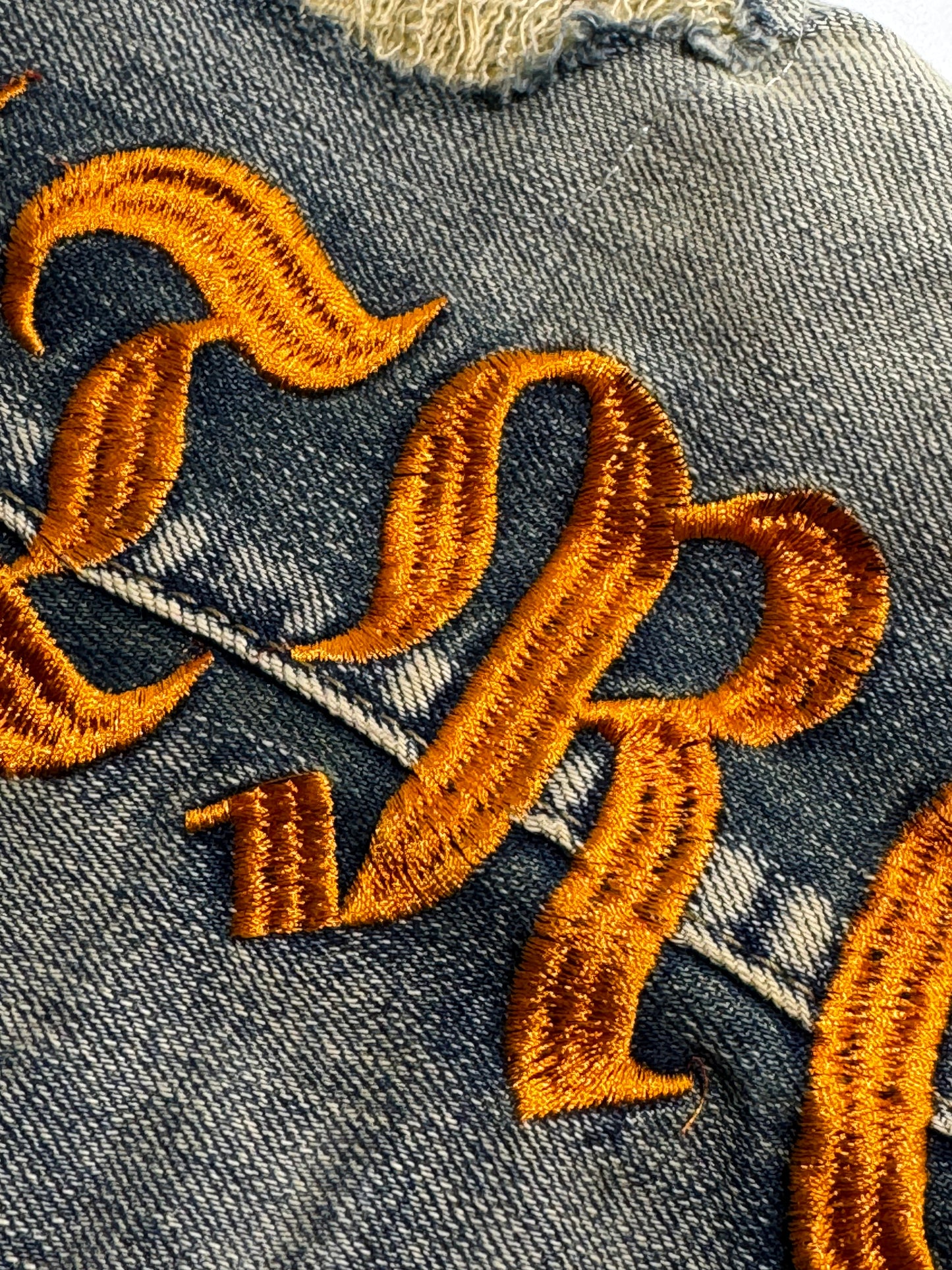 STREET ZONE ORANGE FLARE JEANS