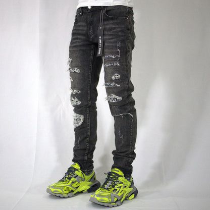 BANDANA GRAY JEANS