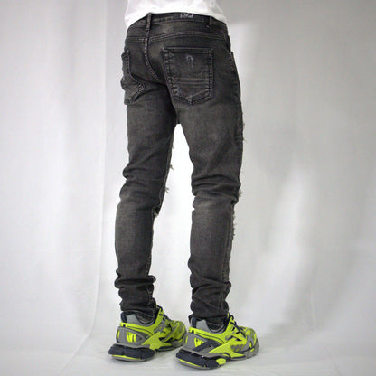 BANDANA GRAY JEANS