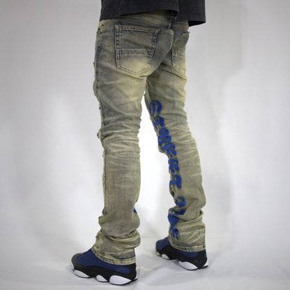 STREETZONE BLUE FLARE JEANS