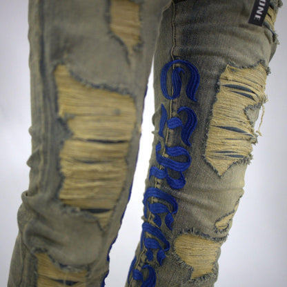 STREETZONE BLUE FLARE JEANS