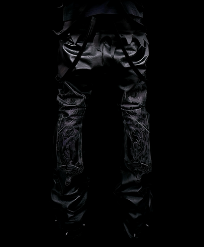 Cipher 9 Leather Jeans