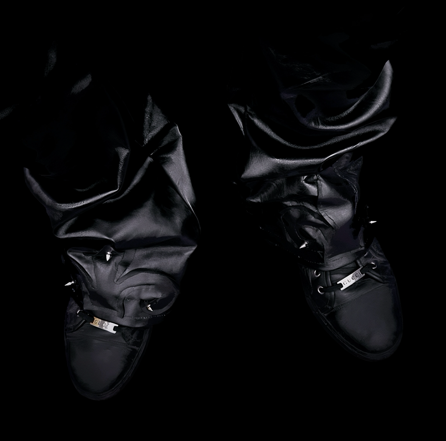 Cipher 9 Leather Jeans