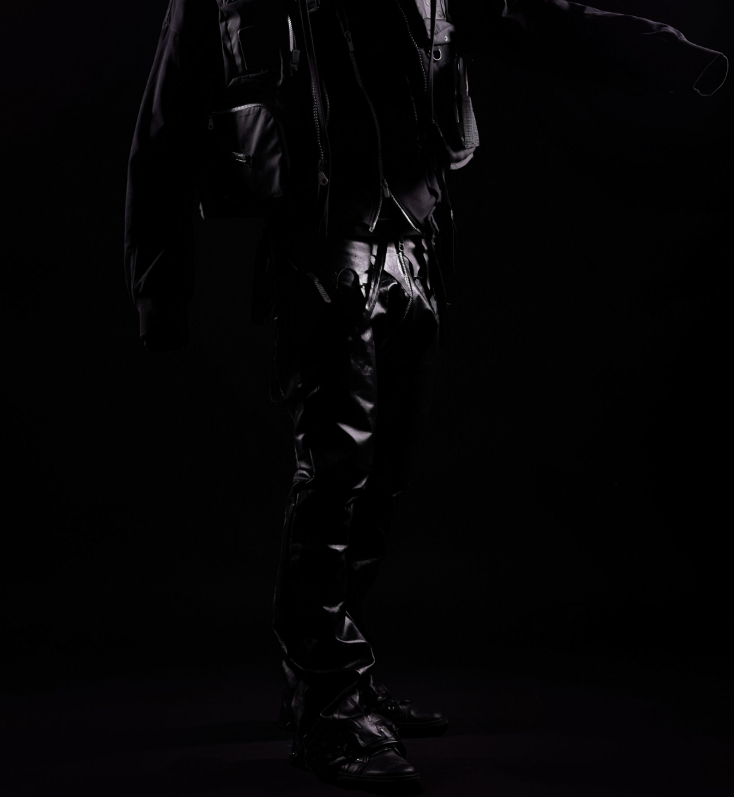 Cipher 9 Leather Jeans