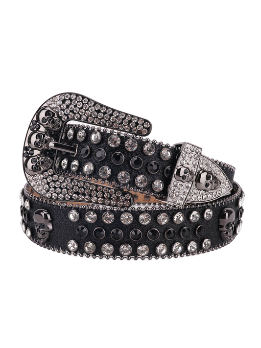 Black Skull Belt