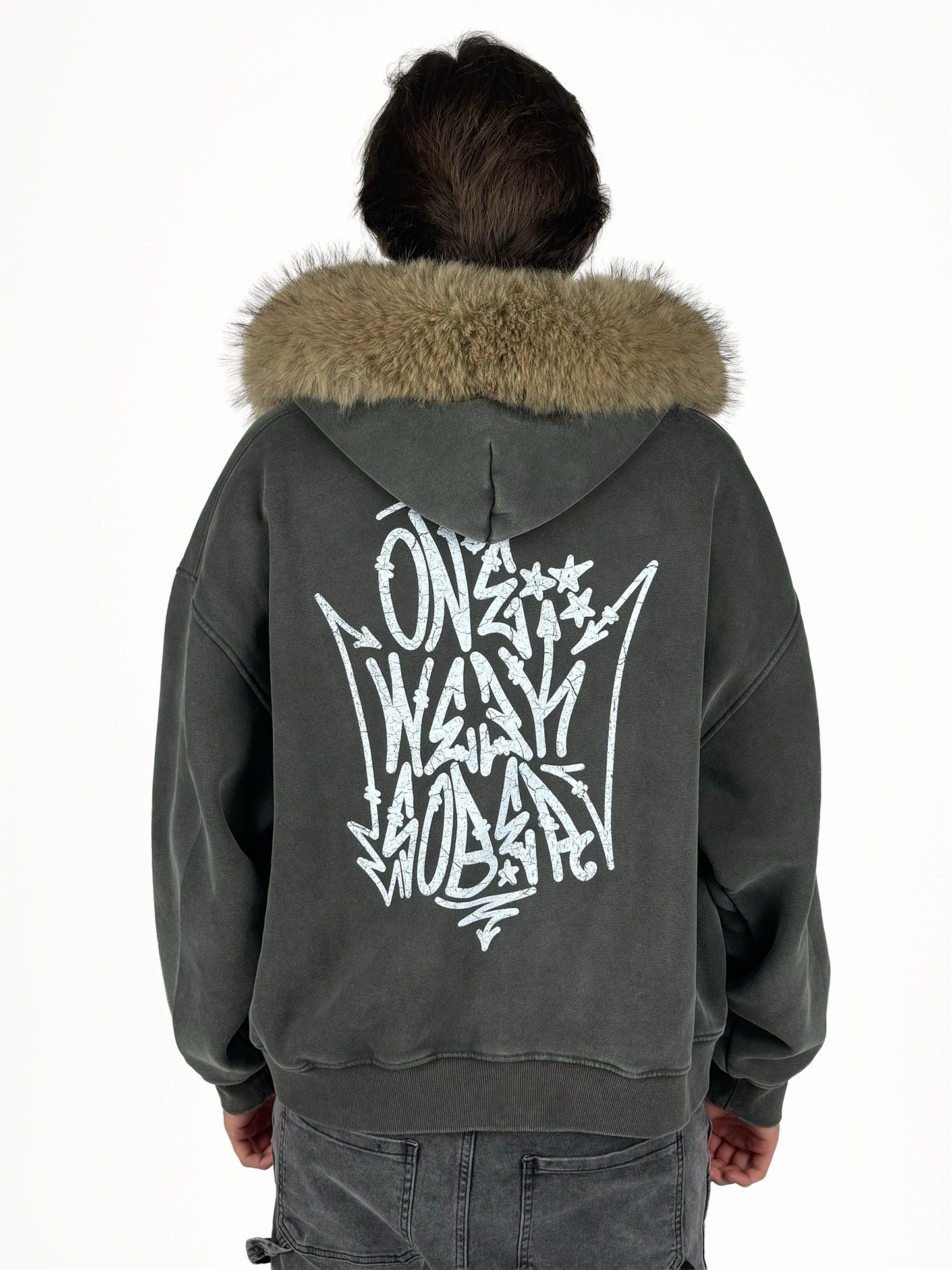 Hanorac Zip-Up Fur