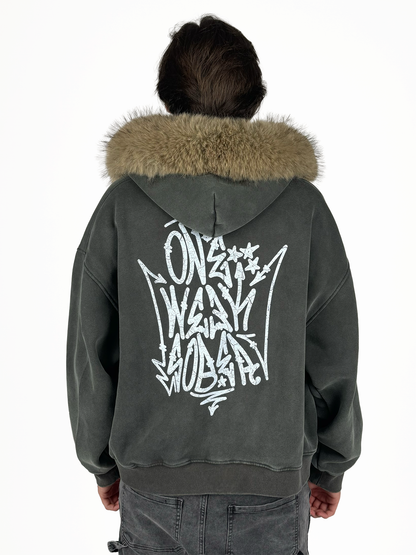 Hanorac Zip-Up Fur