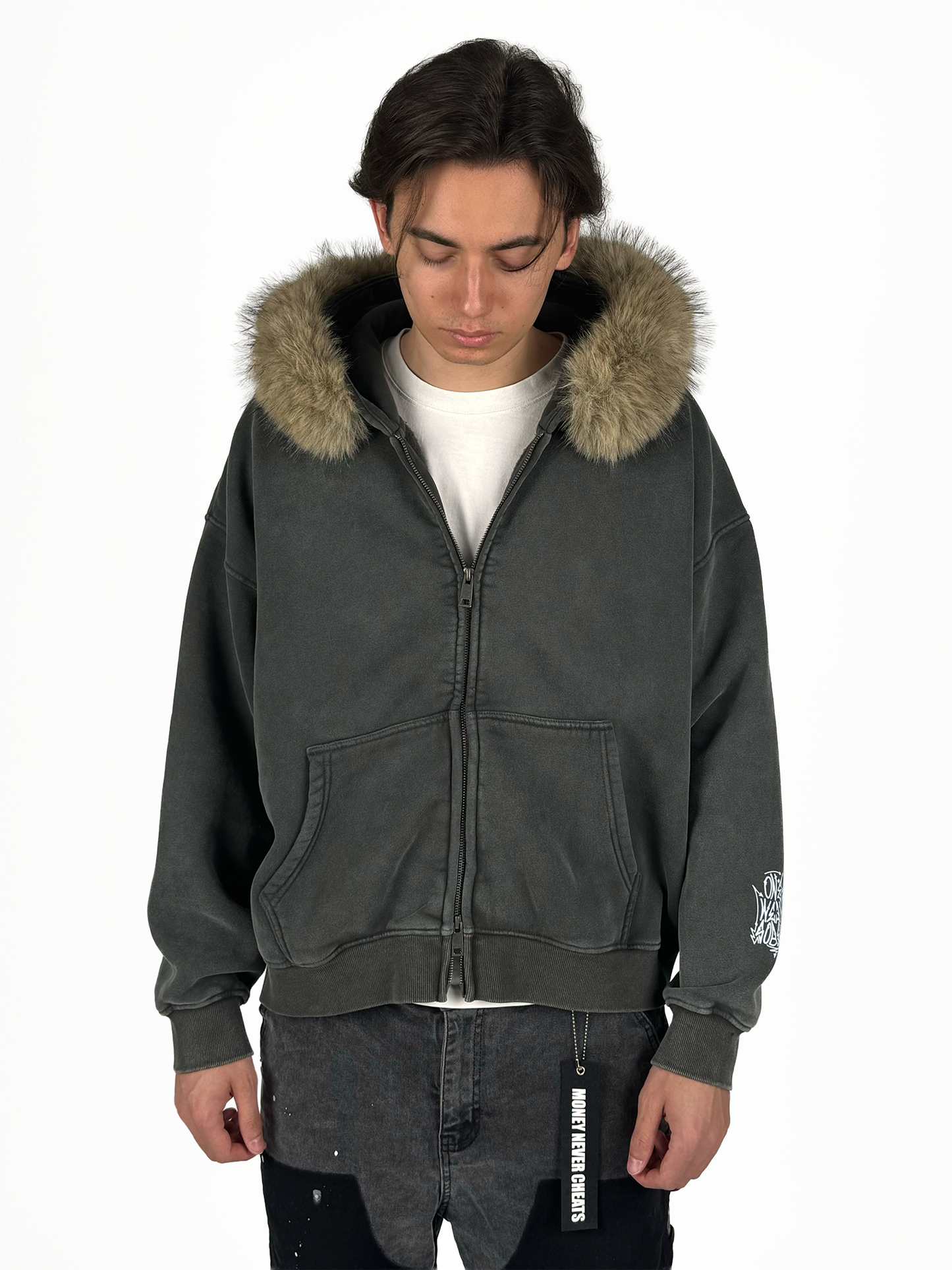 Hanorac Zip-Up Fur